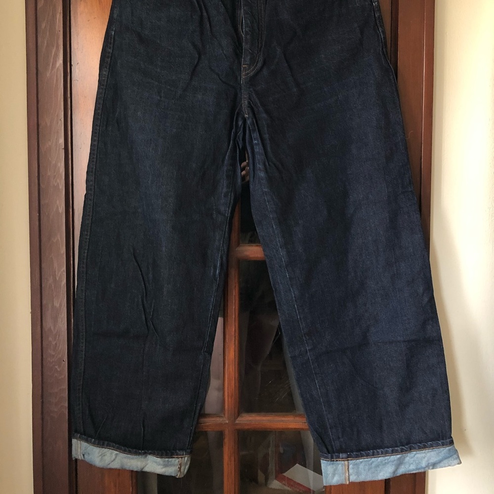 Uniqlo Balloon leg high waist pant - hits at ankle